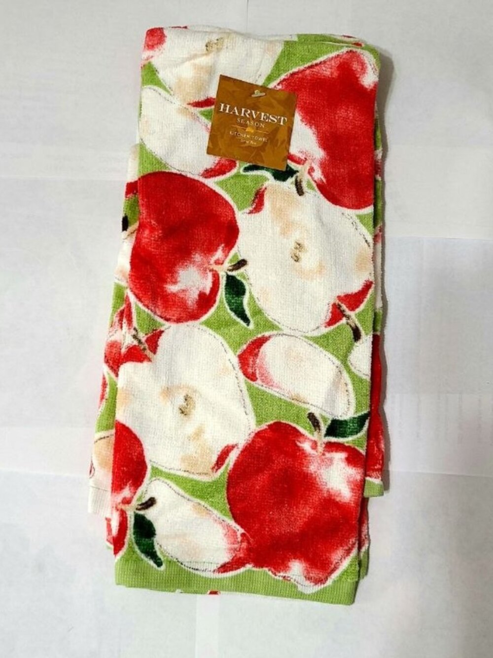 2 Apple Pattern Towels